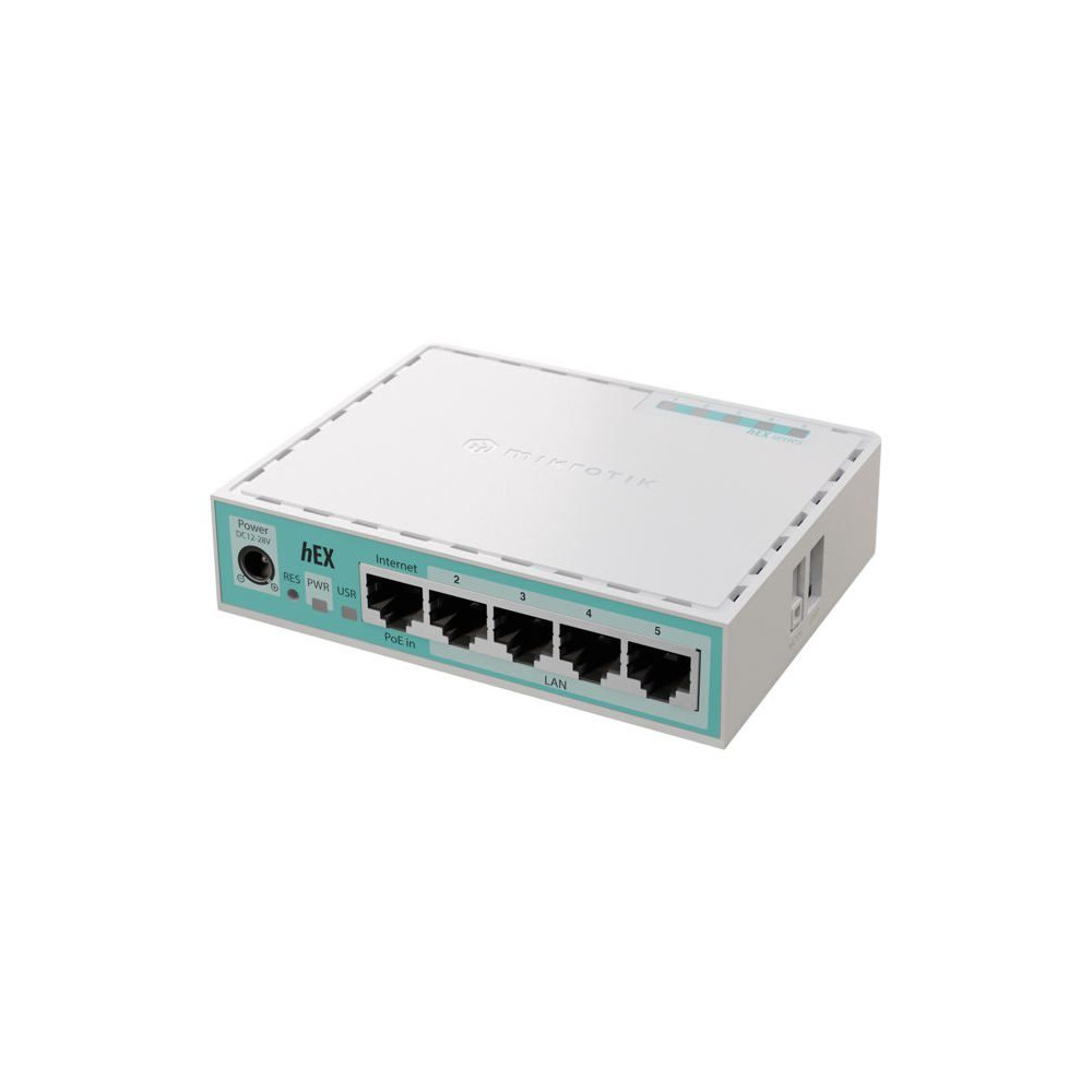 Routeur MikroTik hEX - 5 Ports Gigabit