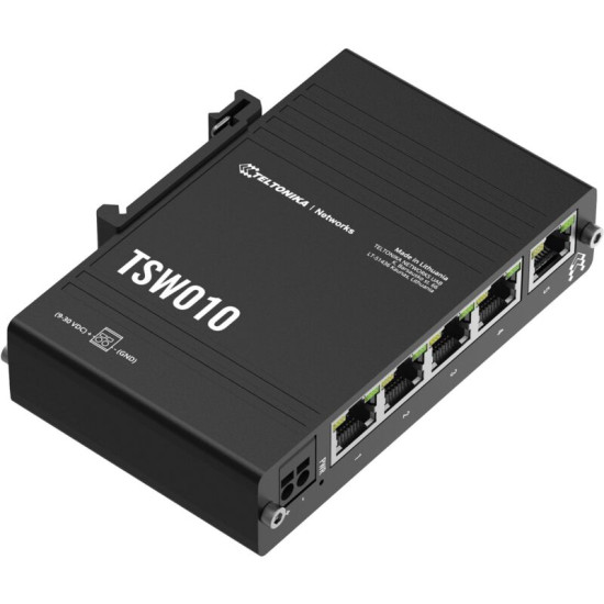 Switch Ethernet Teltonika TSW010 - Plug and Play