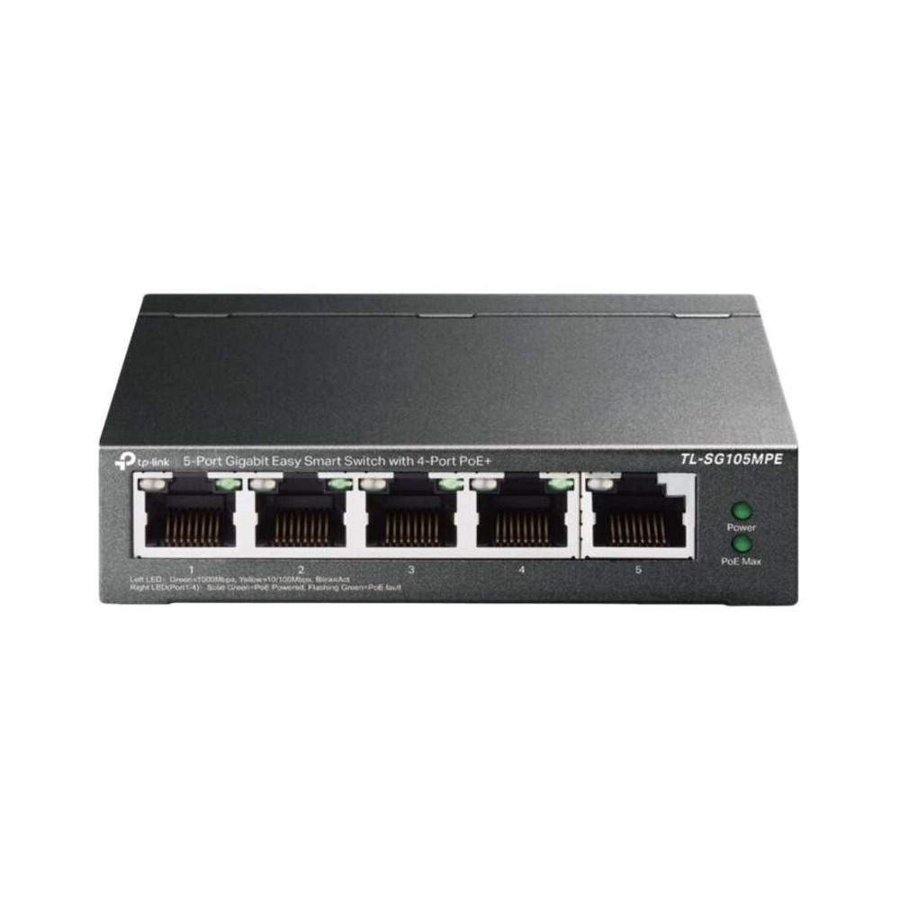 Switch TP-Link TL-SG105MPE - Connectivité Gigabit PoE+
