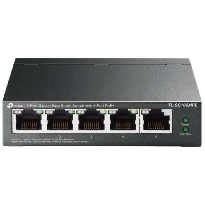 Switch TP-Link TL-SG105MPE - Connectivité Gigabit PoE+