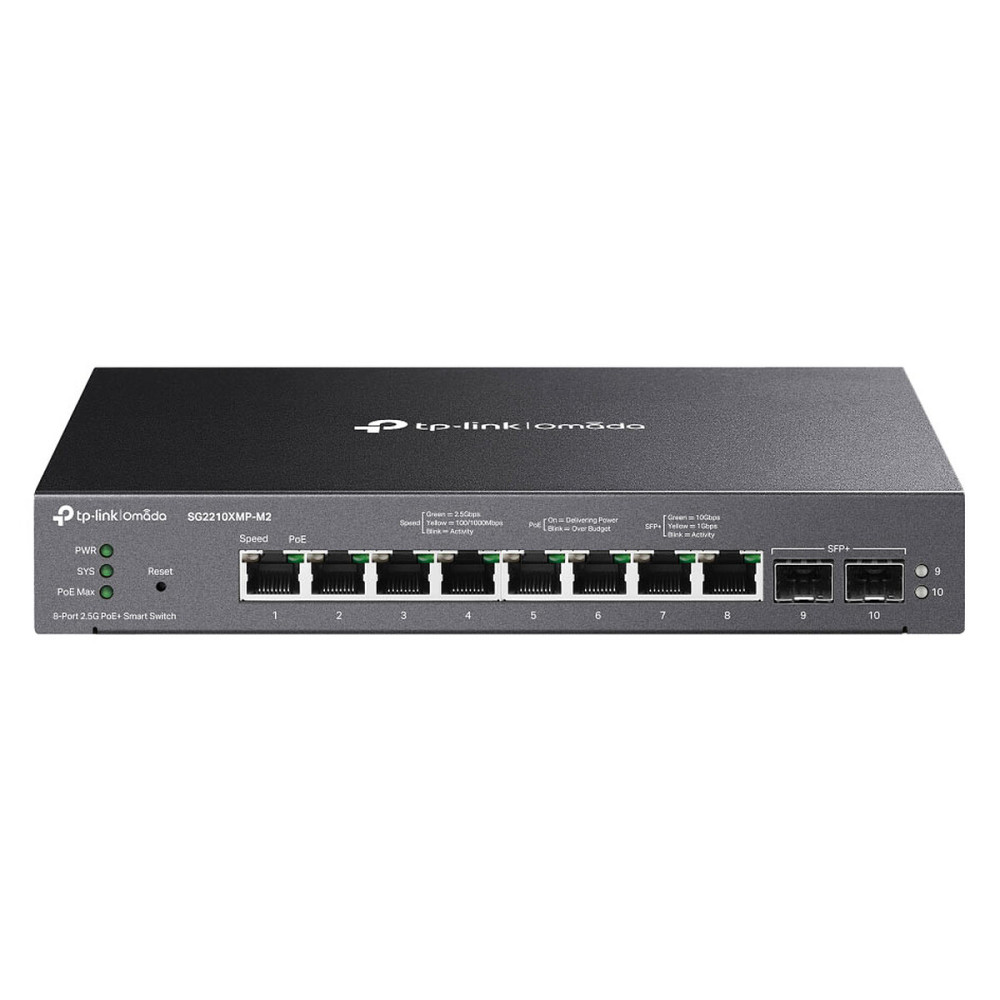 TP-LINK SG2210XMP-M2 - Switch Omada 8 Ports PoE+