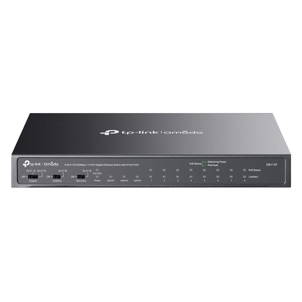 TP-LINK DS111P - Switch de bureau 8 ports PoE+