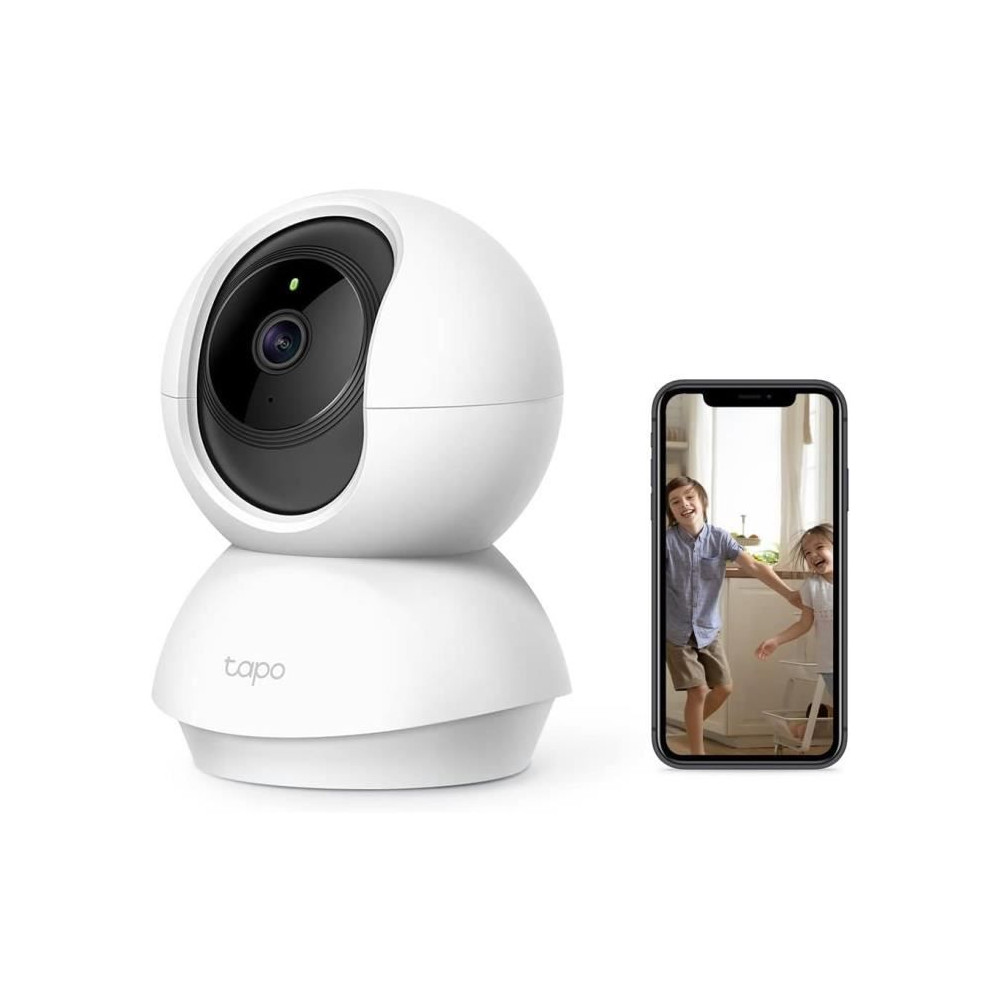 Caméra Surveillance WiFi - TP-Link Tapo C210 - intérieure 2K(3MP) UHD - Détection de Mouvement - pour bébé ou animaux