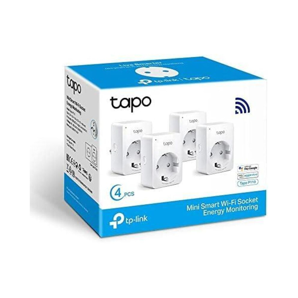 Tp-link Tapo Tapo P110 Prise Wi-fi Smart Avec Mesure De Consommation D'Énergie, Prise Smart Home Alexa, Fonctionne Avec Alexa, G