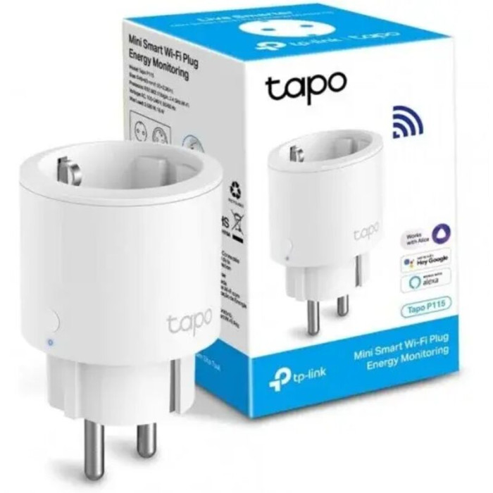 tp-link Tapo P115 prise intelligente blanche compacte