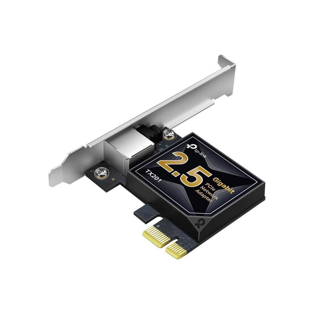 Carte Réseau PCIe 25 Gigabit - TP-Link - TX201 - Latence ultra-faible - Compatible Windows 11/10/8.1/8/7