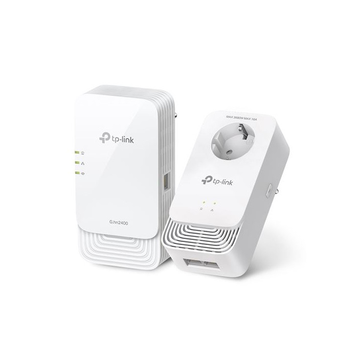 Kit CPL TP-Link G.hn2400 Gigabit WiFi Blanc