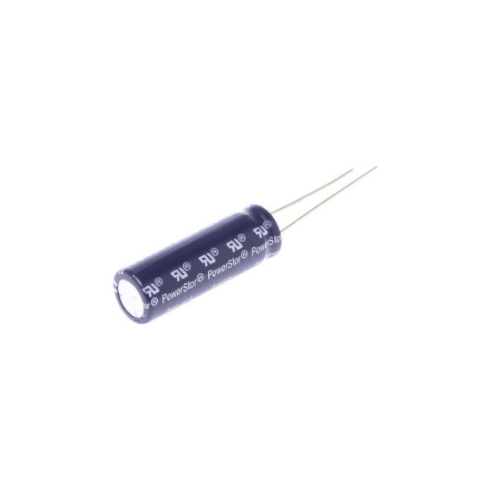 Supercondensateur, 10f, 2.5v C.c., Traversant, 10.5 (dia.) X 31.5mm, Pas De 5mm, -25 °c +70 °c. ( Prix Pour 1 )