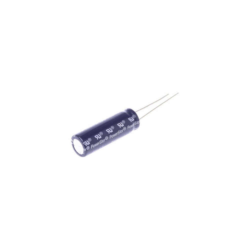 Supercondensateur, 10f, 2.5v C.c., Traversant, 10.5 (dia.) X 31.5mm, Pas De 5mm, -25 °c +70 °c. ( Prix Pour 1 )