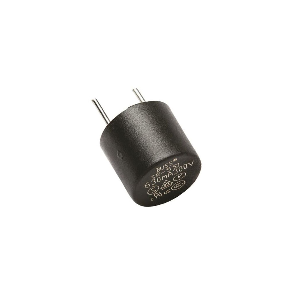 Fusible Miniature Eaton 3.15a, Type T, 250v C.a., Sortie Radiale