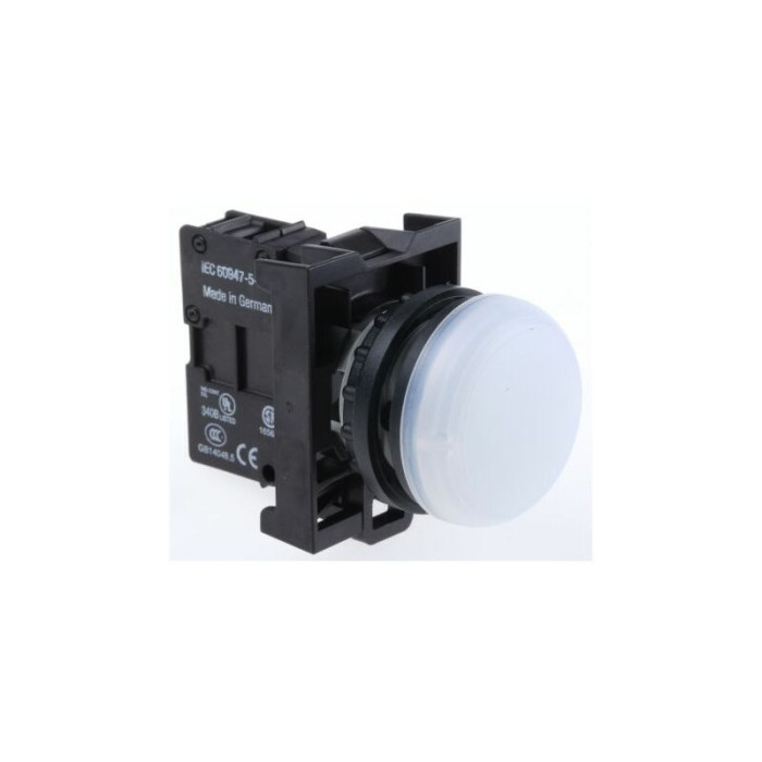 Voyant lumineux led Eaton Blanc 12 30V c.a. / v c.c., ø découpe 22mm, IP69K ( Prix pour 1 )