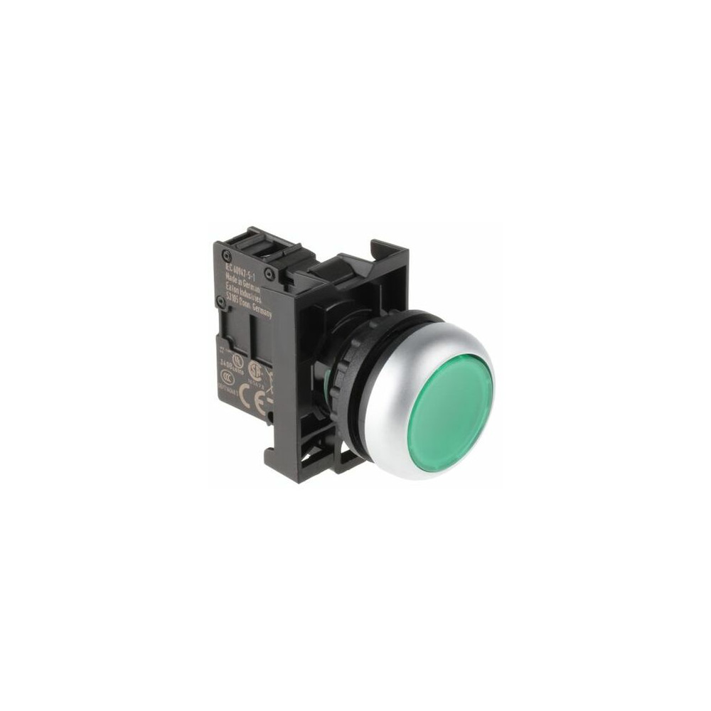 Tête de bouton poussoir Eaton Eaton Moeller Vert, ø découpe 22mm, Momentané ( Prix pour 1 )