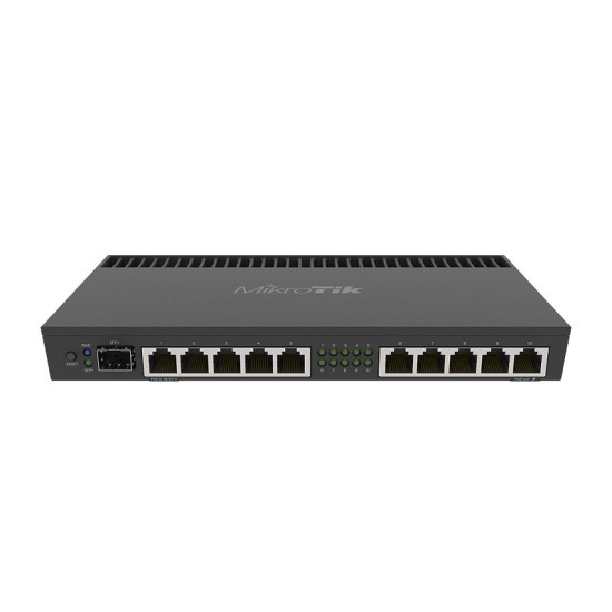 Mikrotik RB4011IGS+RM Routeur connecté Gigabit Ethernet Noir - Neuf