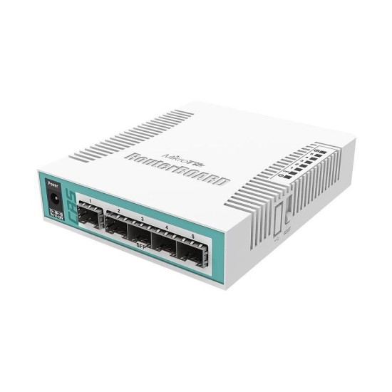 Commutateur Réseau Mikrotik Crs106-1c-5s Gigabit Ethernet (10/100/1000) Power Over Ethernet (poe) Blanc