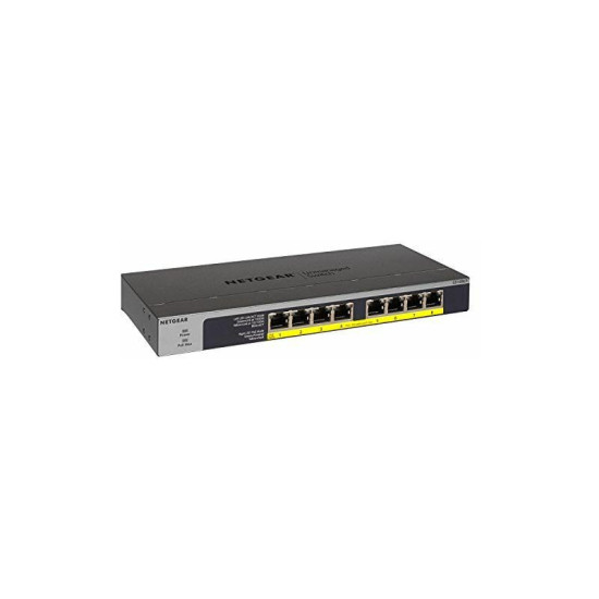 Netgear - GS108LP Non-géré Gigabit Ethernet (10/100/1000) Connexion Ethernet, supportan...
