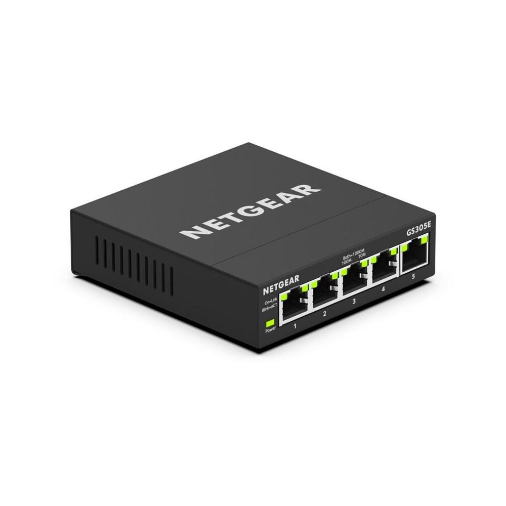 NETGEAR GS305E Switch Ethernet Gigabit Noir