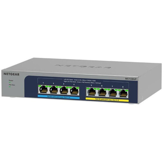 Netgear MS108UP Switch Ethernet 8 Ports PoE