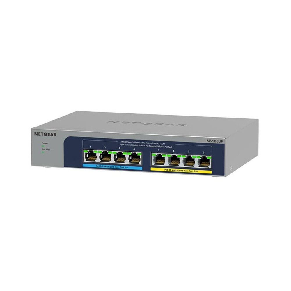 Netgear MS108UP Switch Ethernet 8 Ports PoE