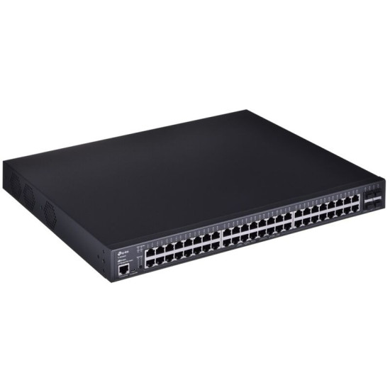 Commutateur Géré Tp-link Jetstream 48 Ports Gigabit Et 4 Ports 10ge Sfp+ L2+ Avec 48 Ports Poe+