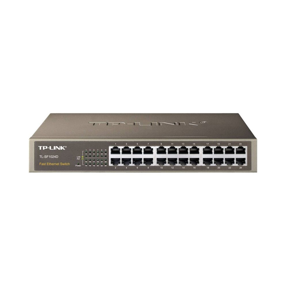 TL-SF1024D commutateur réseau Non géré Fast Ethernet (10/100) Noir - Tp-link