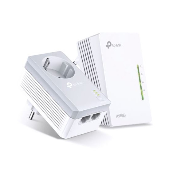 Kit CPL TP-Link AV600 + Wi Fi N300 Blanc - Fnac