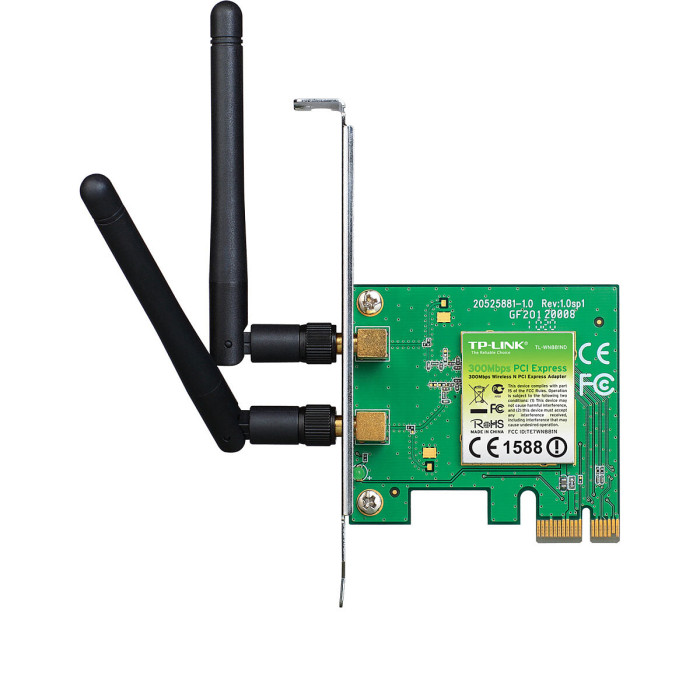 TP-LINK TL-WN881ND - Carte PCI Express Wi-Fi N 300Mbps
