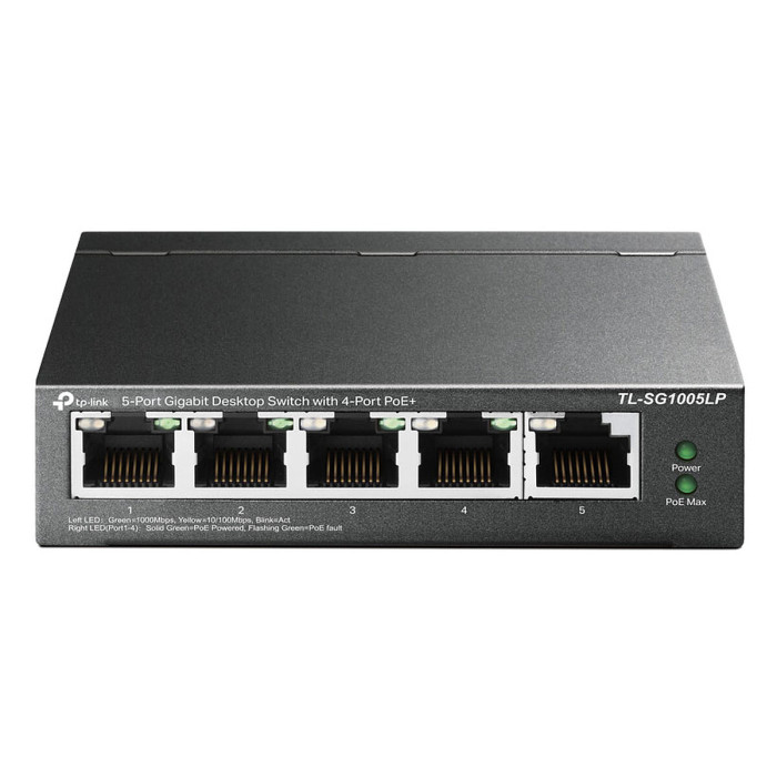 TP-LINK TL-SG1005LP - Switch 5 Ports PoE+