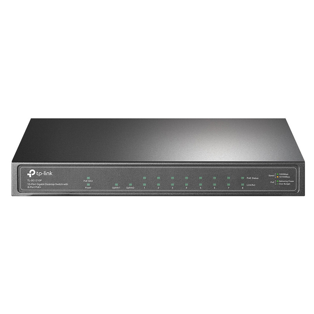 TP-LINK TL-SG1210P - Switch 9 Ports PoE+