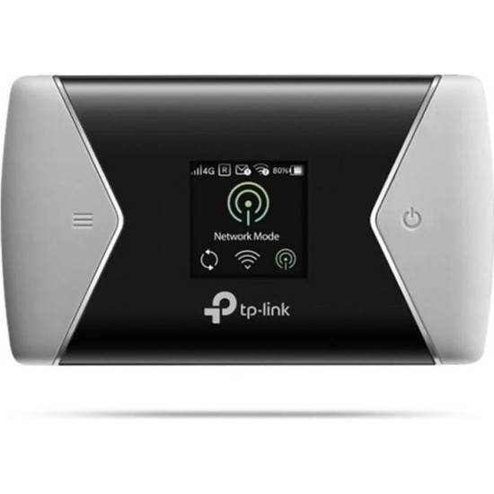 TP-Link Routeur Mobile 4G+ LTE Wi-Fi AC 1200Mbps: Débit 4G+ de 300 Mbps Portable Batterie 3000 mAh Écran LCD  (M7450)
