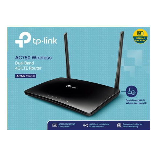 Routeur 4G LTE Wifi ac 750Mbits