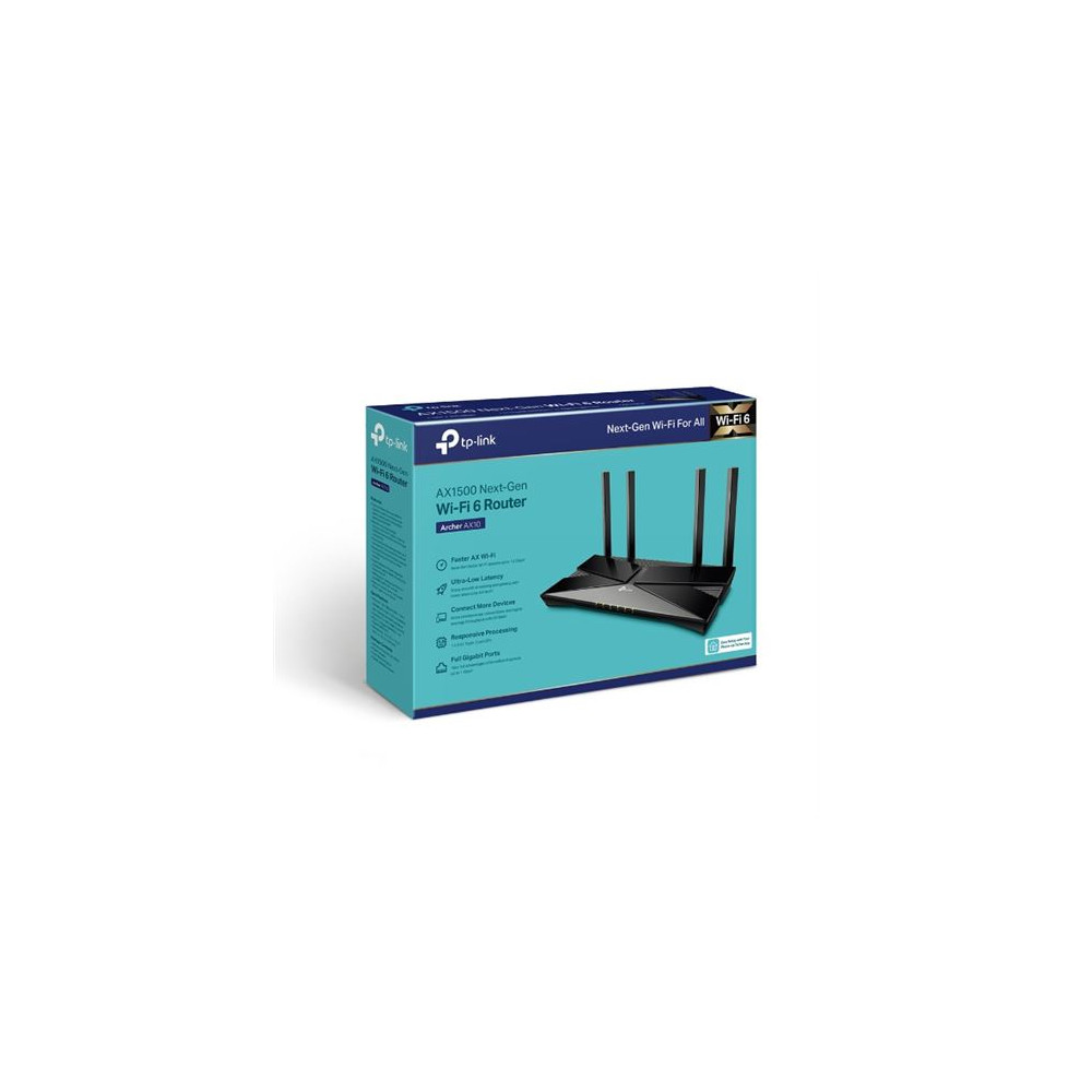 Routeur sans fil TP-Link Archer AX10 Bi-bande Noir