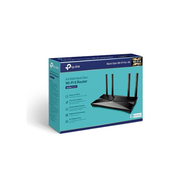 Routeur sans fil TP-Link Archer AX10 Bi-bande Noir