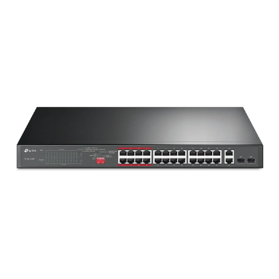 TP-Link TL-SL1226P - Commutateur PoE+ 24 Ports