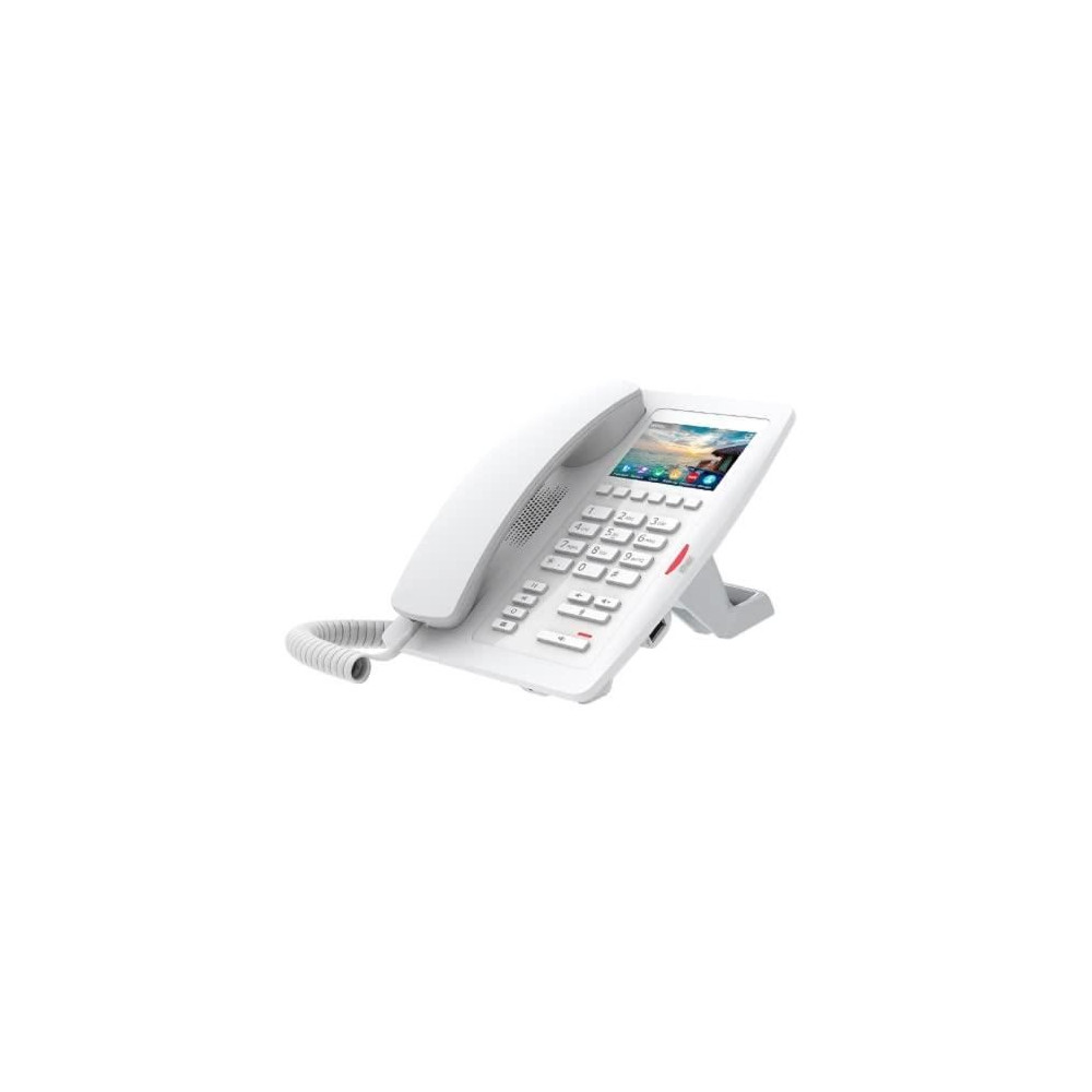 Téléphone SIP H5W-Hotel Wifi blanc