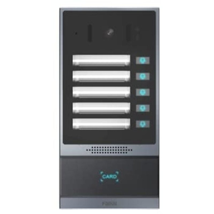 I63 Système Vidéophone 2 MP Aluminium - Fanvil