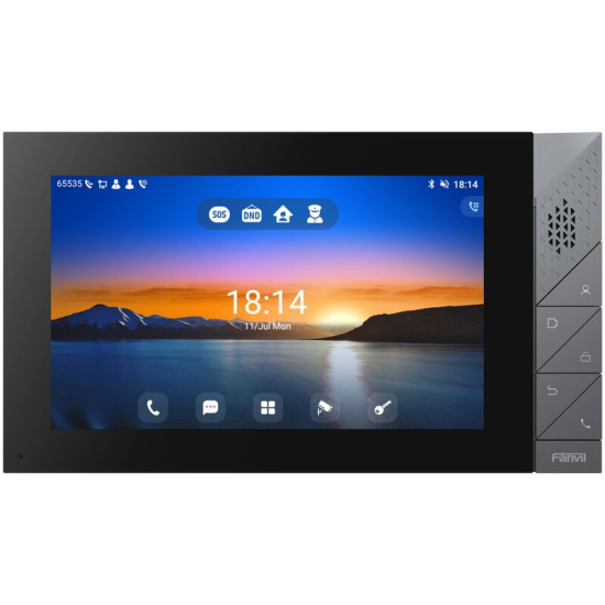 Ecran accueil indoor 7" Android pour portier SIP