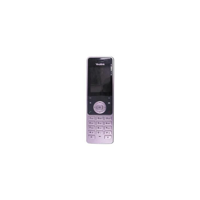 Yealink SIP-W56H Extension du combiné sans fil avec ID dappelant IP-DECTGAP SIP