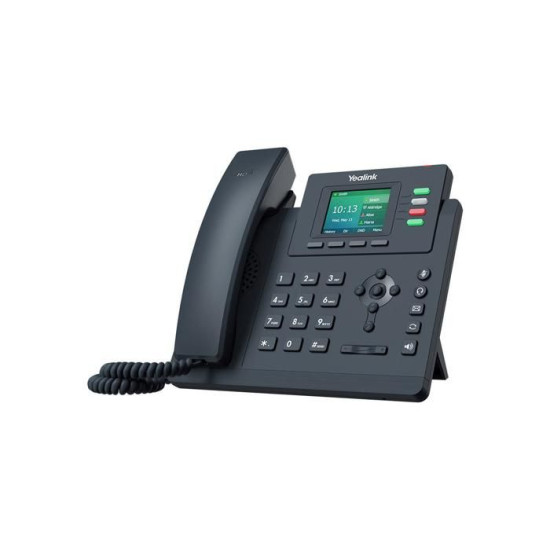 Téléphone VoIP - YEALINK - T33g - Noir - 4 comptes SIP - PoE - Vidéoconférence