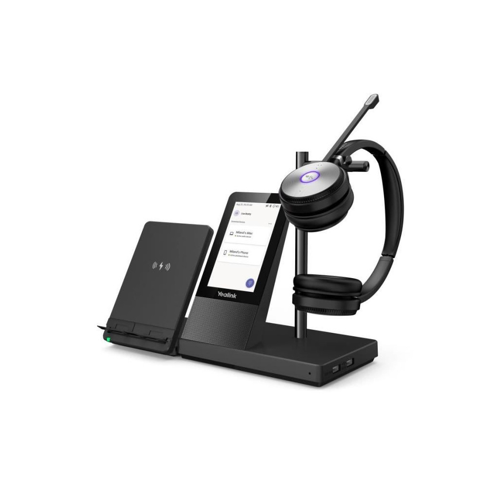 Kit Oreillette Yealink WH66 Dual Teams - Bluetooth