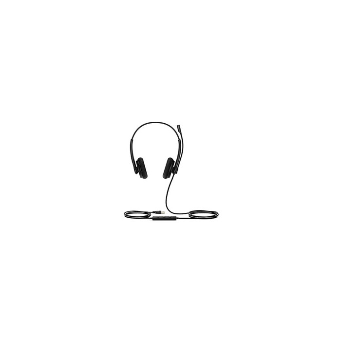 Casque Audio Telefonia UH34 Lite Dual UC USB Filaire Réduction du Bruit Noir