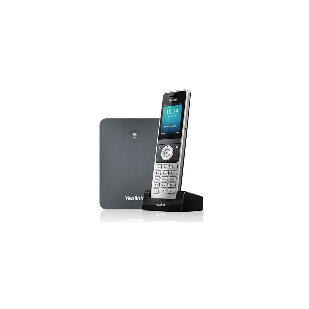 Téléphone mobile IP - YEALINK - W76P - Gris - 20 lignes - Écran TFT 2.4