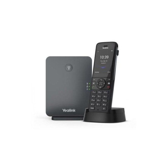 Téléphone DECT - YEALINK - W70B + W78H - Couleur Blanc - Ensemble Complet - Communication Sans Fil