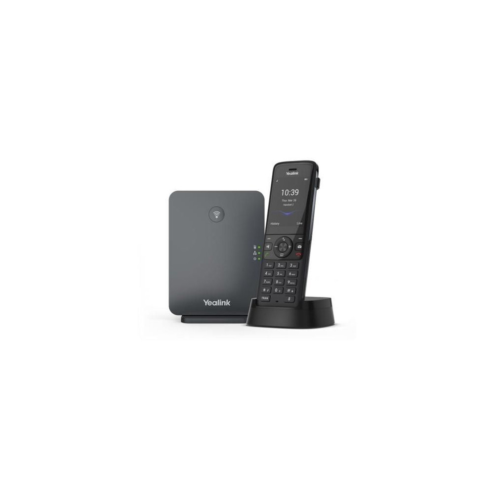 Téléphone DECT - YEALINK - W70B + W78H - Couleur Blanc - Ensemble Complet - Communication Sans Fil