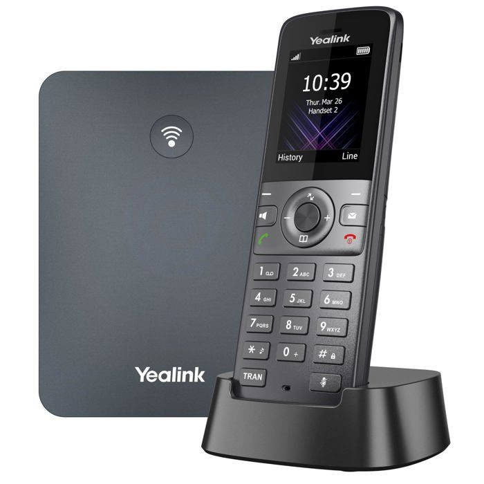 Téléphone sans fil - Yealink - W74P - Clavier simple - Répondeur numérique - Multiligne
