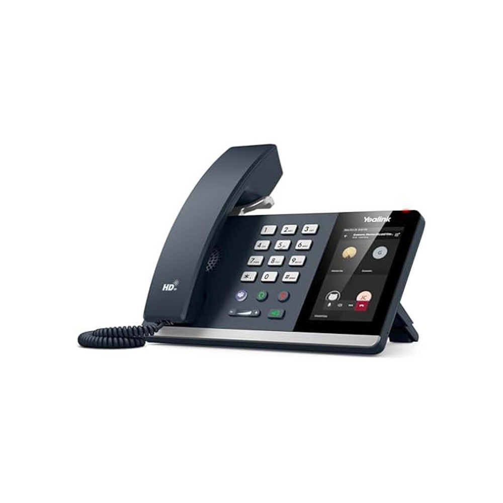 Téléphone de Bureau - YEALINK - MP54 E2 - Écran Tactile 102 cm - Couplage Bluetooth - Certifié Microsoft Teams