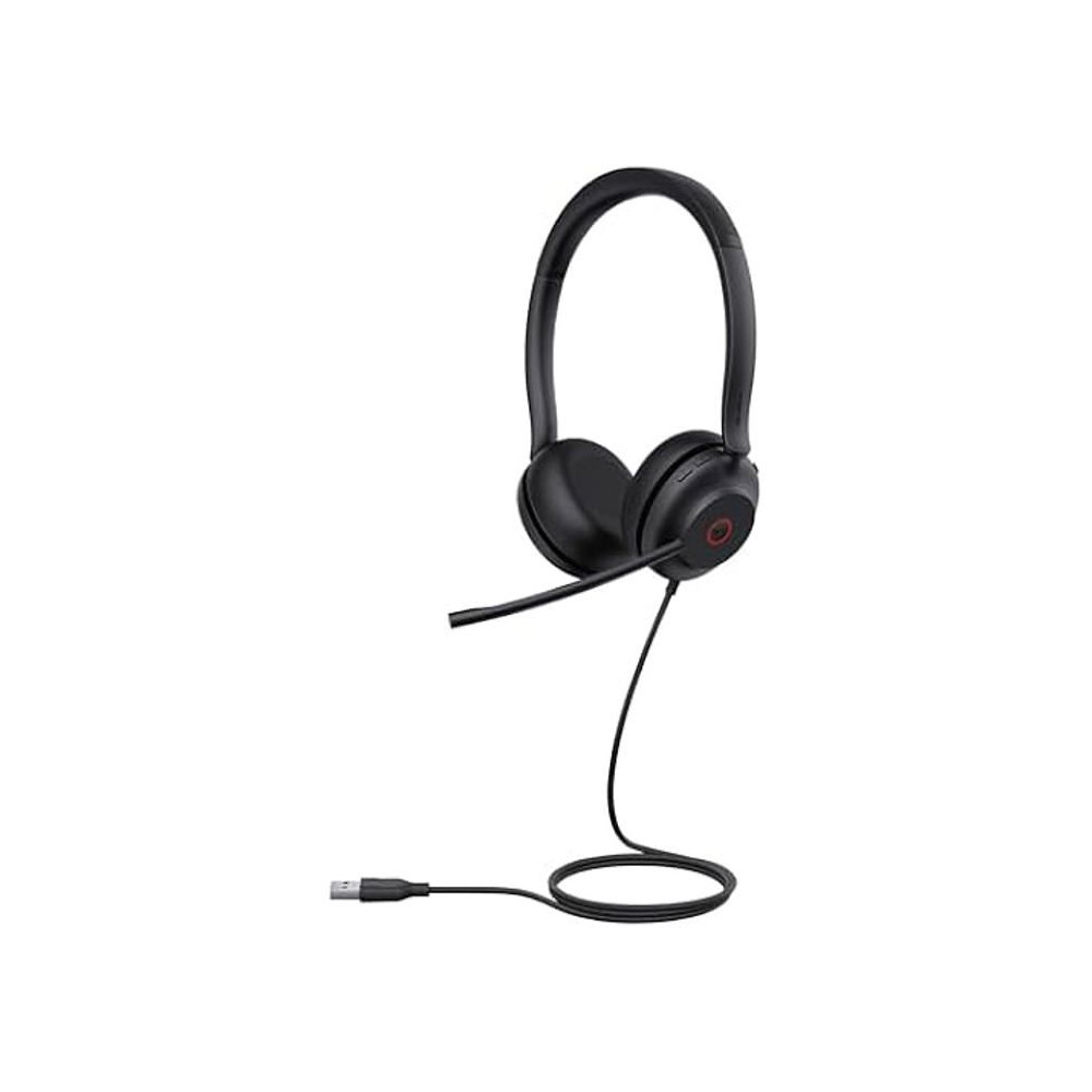 Casque - YEALINK - UH35 - Double microphone - Réduction du bruit - Filaire