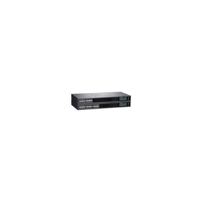 GXW4224 - Adaptateur de téléphone VoIP - 24 ports - GigE carte vocale/fax - ports analogiques : 24 - 1U - rack-montable