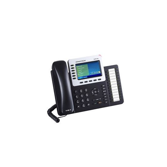 Grandstream GXP2160 Enterprise IP Phone - Téléphone VoIP - à 5 voies capacité d'appel - SIP, RTCP, RTP, SRTP - multiligne