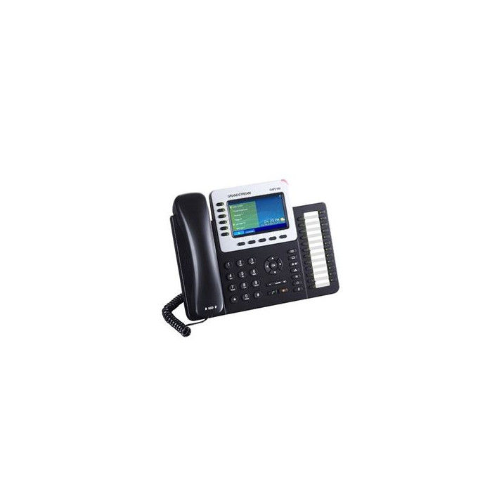 Grandstream GXP2160 Enterprise IP Phone - Téléphone VoIP - à 5 voies capacité d'appel - SIP, RTCP, RTP, SRTP - multiligne