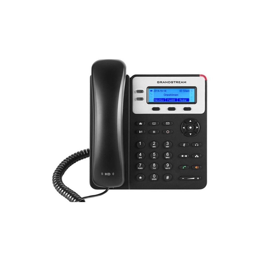 Téléphone VoIP Grandstream GXP1625 Noir - Capacité répertoire 500 noms et numéros - Mains libres